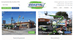 Desktop Screenshot of coastalrentalcenter.com